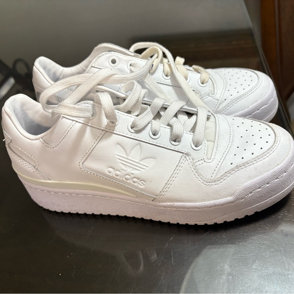 Adidas Classic White Leather Sneakers